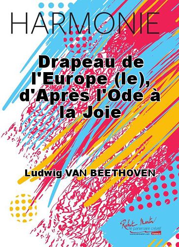 copertina La Bandiera d'Europa , dal Ode alla Gioia Robert Martin