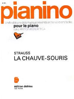 copertina La Chauve-souris - Pianino 50 Delrieu
