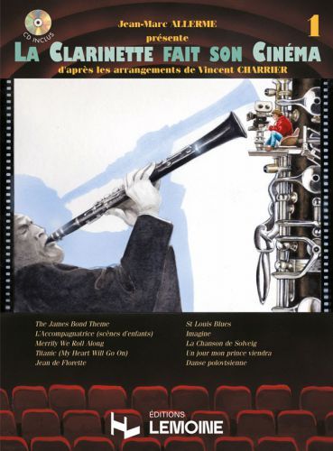 copertina La Clarinette fait son cinma Vol.1 Editions Henry Lemoine