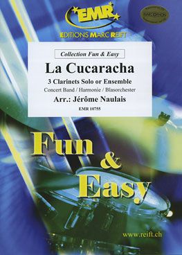 copertina La Cucaracha (3 Clarinets Solo) Marc Reift
