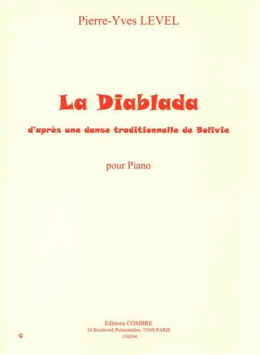 copertina La Diablada (d'apr�s une danse de Bolivie) Combre
