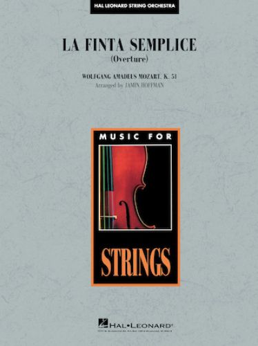 copertina La Finta Semplice (Overture) Hal Leonard
