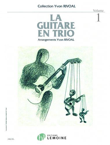 copertina La guitare en trio Vol.1 Editions Henry Lemoine