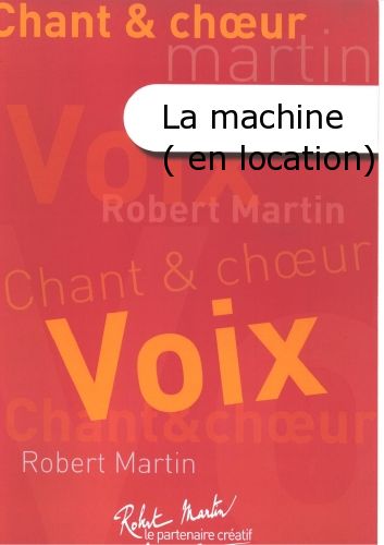 copertina La Machine (En Location) Martin Musique