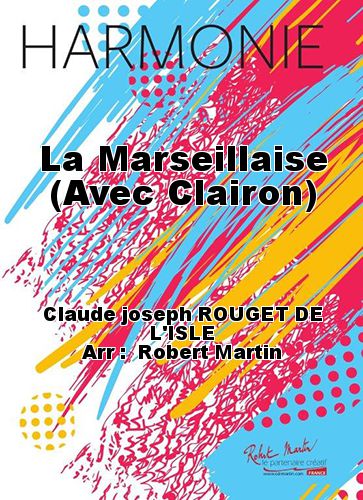copertina La Marseillaise (Avec Clairon) Robert Martin