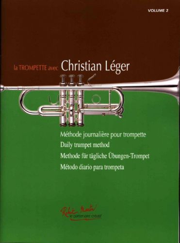 copertina LA TROMPETTE AVEC CHRISTIAN LEGER VOLUME 2 Robert Martin