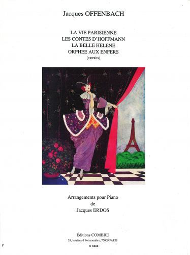 copertina La Vie Parisienne, Les Contes d'Hoffmann, La Belle H�l�ne et Orph�e aux enfers Combre