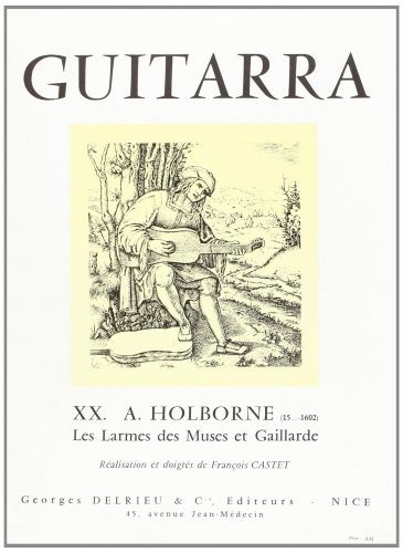 copertina Larmes des muses et Gaillarde Delrieu