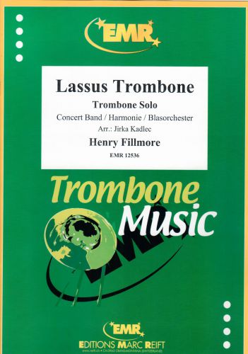 copertina Lassus Trombone pour Trombone Solo Marc Reift