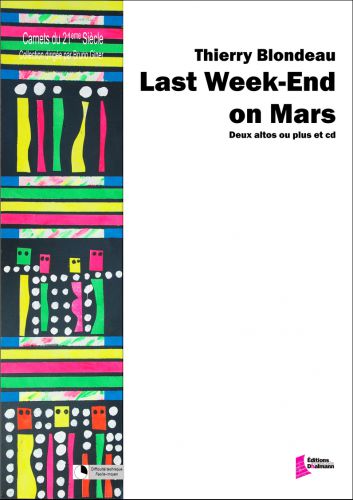 copertina Last Week End on Mars        Deux altos et cd Dhalmann