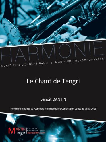 copertina LE CHANT DE TENGRI Martin Musique