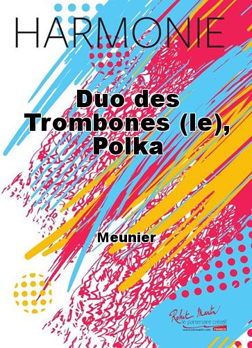 copertina Duo des Trombones (le), Polka Robert Martin