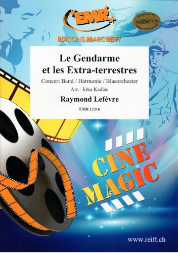 copertina Le Gendarme et les Extra-terrestres Marc Reift