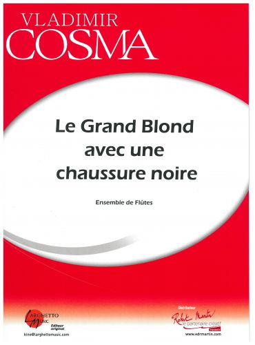 copertina Le Grand Blond Avec Une Chaussure Noire Editions Robert Martin