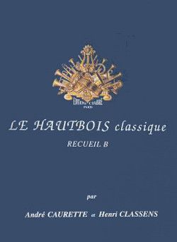 copertina Le Hautbois classique Vol.B Combre