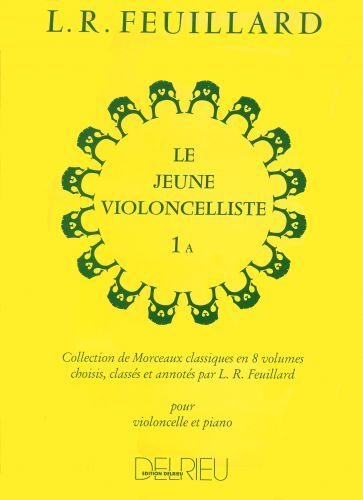 copertina Le jeune violoncelliste Vol.1A Delrieu