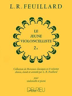 copertina Le jeune violoncelliste Vol.2A Delrieu