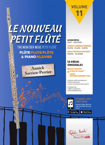 copertina LE NOUVEAU PETIT FLUTE VOL. 11 Editions Robert Martin