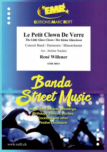 copertina Le Petit Clown De Verre Marc Reift
