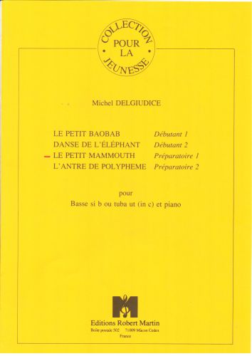 copertina Petit Mammouth (le), Ut ou Sib Robert Martin