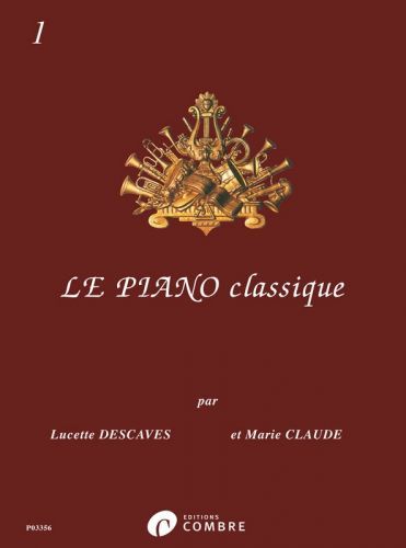 copertina Le Piano classique Vol.1 Combre