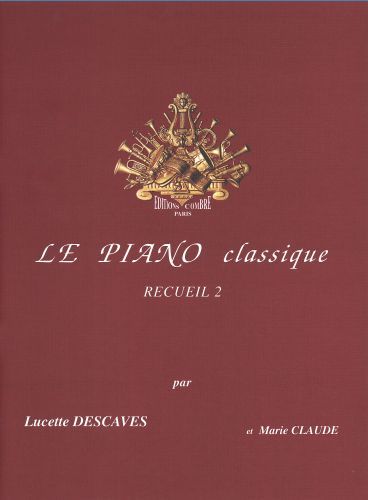 copertina Le Piano classique Vol.2 Combre