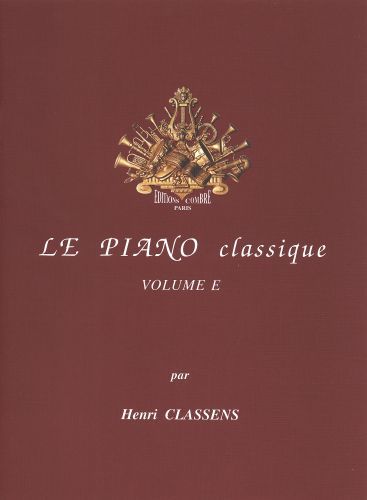 copertina Le Piano classique Vol.E Combre