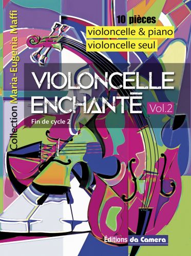 copertina LE VIOLONCELLE ENCHANTE Vol 2 DA CAMERA