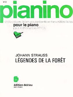 copertina Lgendes de la fort - Pianino 22 Delrieu