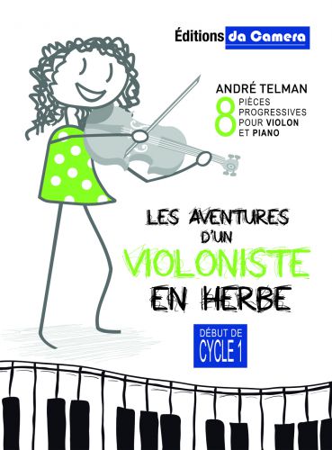 copertina Les aventures d'un violoniste en herbe DA CAMERA