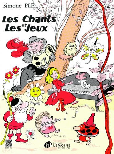 copertina Les chants et les jeux Editions Henry Lemoine