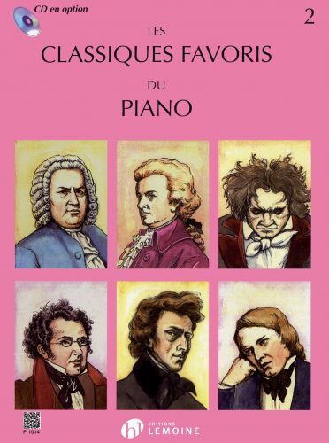 copertina Les classiques favoris Vol.2 Editions Henry Lemoine