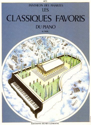 copertina Les classiques favoris Vol.6 Editions Henry Lemoine