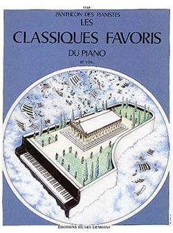 copertina Les classiques favoris Vol.8 Editions Henry Lemoine