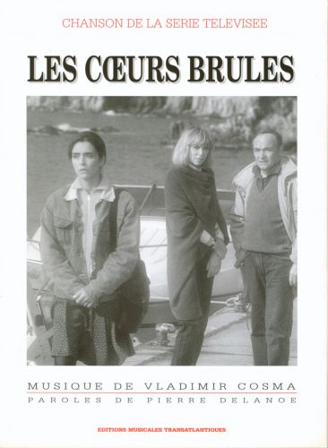 copertina Les COEURS BRULES   CHANT PIANO Robert Martin