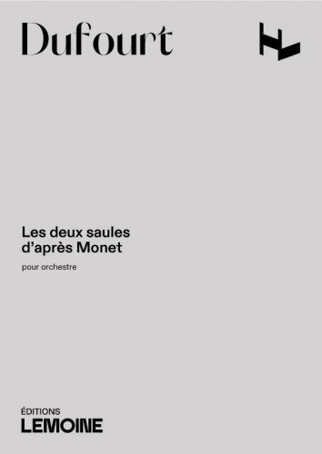 copertina Les deux saules d'aprs Monet Editions Henry Lemoine