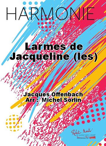 copertina Larmes de Jacqueline (les) Martin Musique