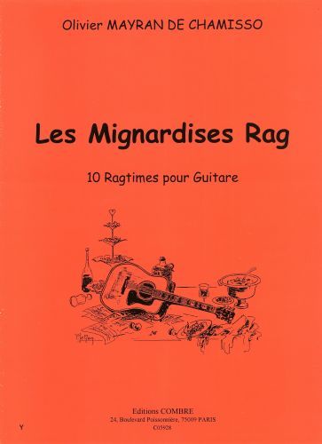 copertina Les Mignardises rag (10 ragtimes) Combre