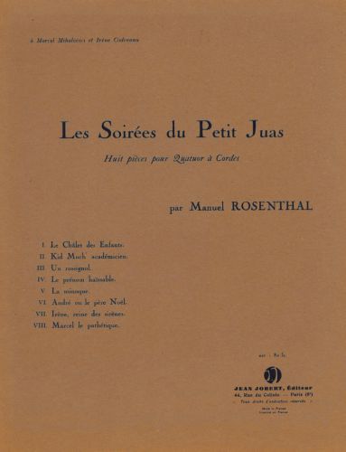 copertina Les soir�es du petit Juas Jobert