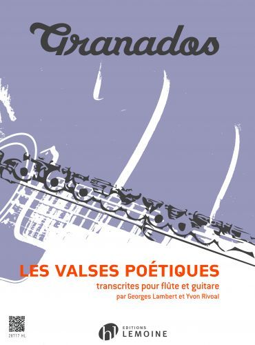 copertina Les Valses po�tiques Editions Henry Lemoine