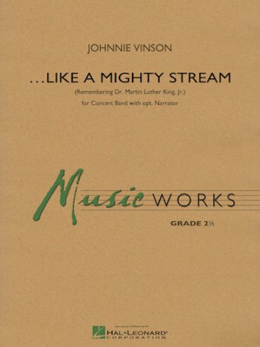 copertina Like a Mighty Stream Hal Leonard