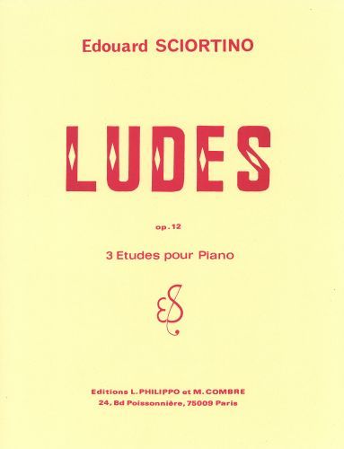 copertina Ludes (3 �tudes) Op.12 Combre