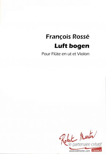 copertina LUFT BOGEN pour VIOLON ET FLUTE Robert Martin