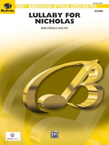 copertina Lullaby for Nicholas ALFRED