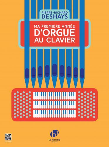 copertina Ma premire anne d'orgue au clavier Editions Henry Lemoine