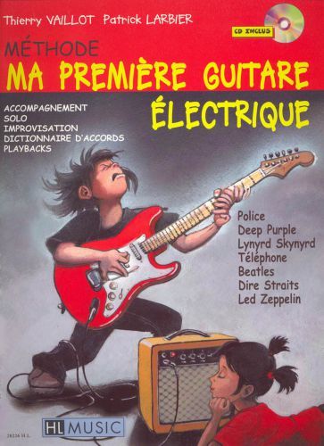 copertina Ma première guitare électrique Editions Henry Lemoine