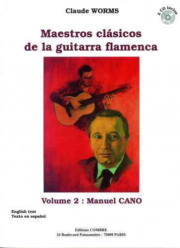 copertina Maestros clasicos de la guitarra flamenca Vol.2 : Manuel Cano Combre
