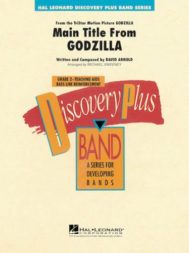 copertina Main Title from Godzilla Hal Leonard