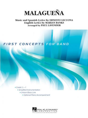copertina Malaguena (Lavender) Hal Leonard