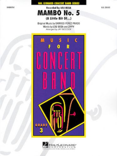 copertina Mambo No.5 Hal Leonard